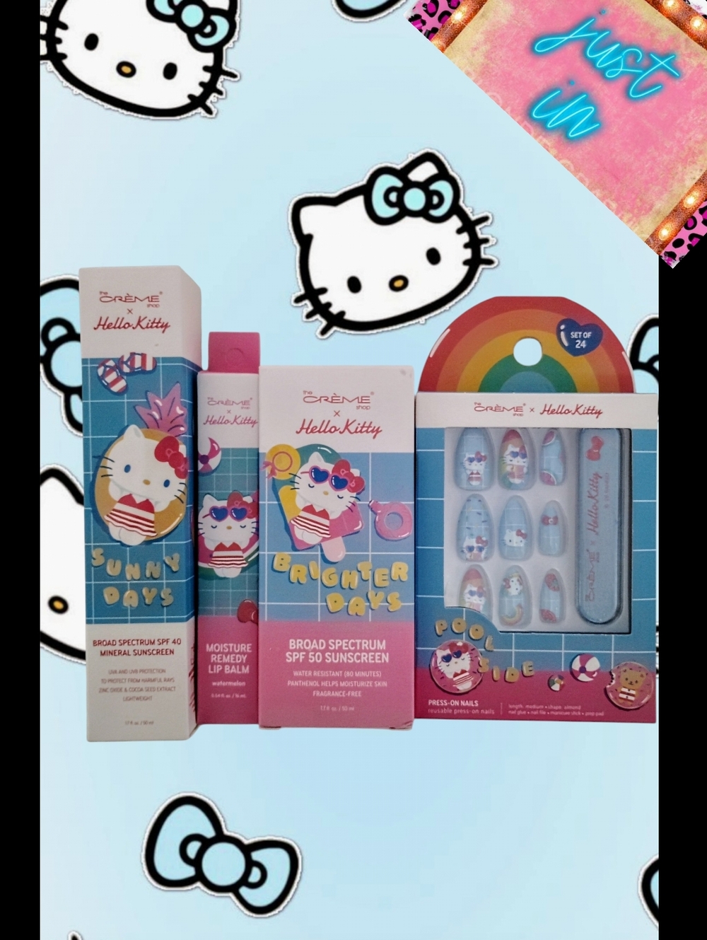 🎀🩵*Crème x Hello Kitty* Summer Days LOT!!